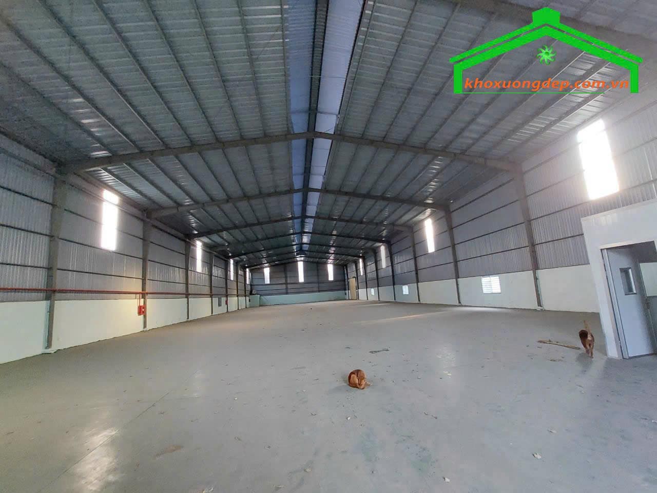 Cho thuê kho xưởng 2100m2 Tân Phước, Khánh Tân, Tân Uyên