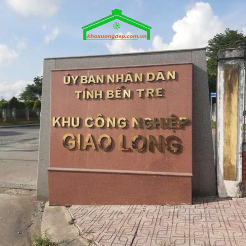 Ban quan lý Khu công nghiệp Giao Long, Bến Tre - Liên hệ thuê mua đất, kho xưởng