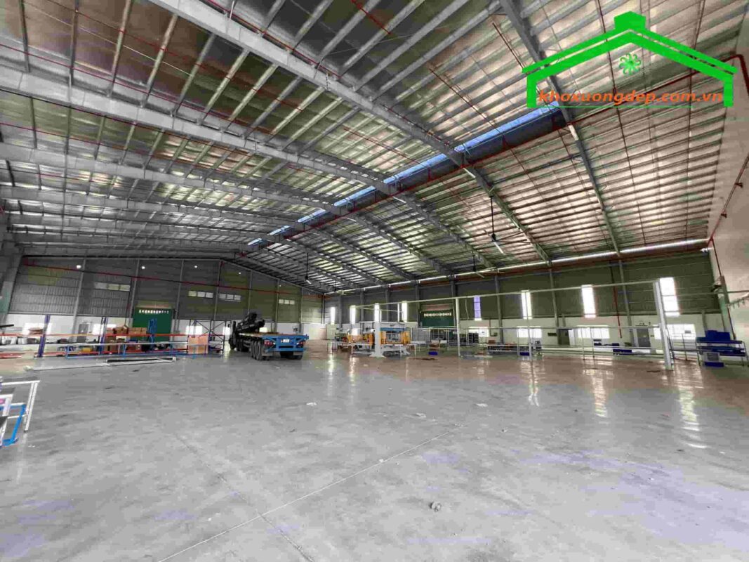 Cho thuê kho xưởng 5.052m2 KCN Tân Đô, Đức Hòa Hạ, Đức Hòa, Long An
