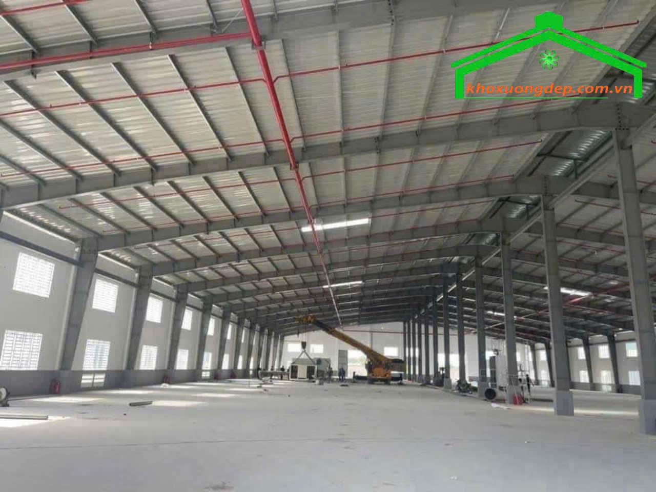 Cho thuê kho xưởng 55000m2 KCN Bàu Bàng, Bình Dương