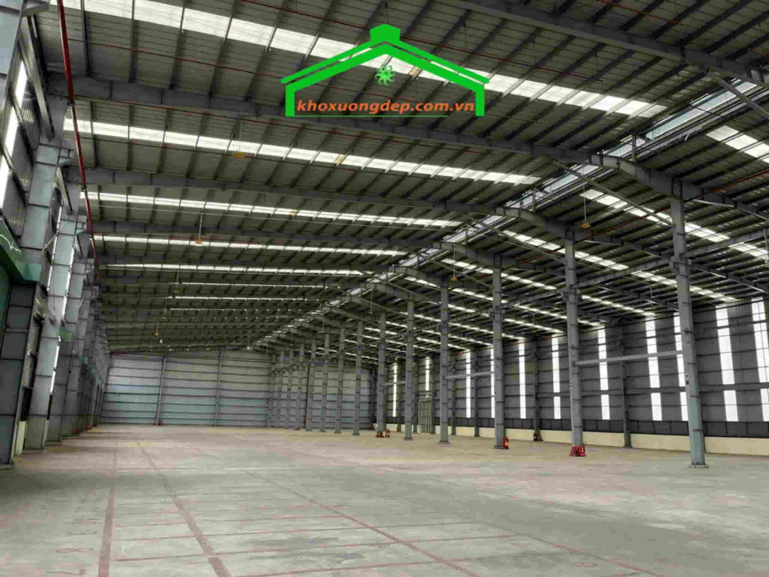 Cho thuê kho xưởng 9-18.000m2 cụm công nghiệp Lợi Bình Nhơn, Long An