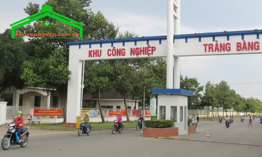 Khu công nghiệp Trảng Bàng tọa lạc tại huyện Trảng Bàng, tỉnh Tây Ninh