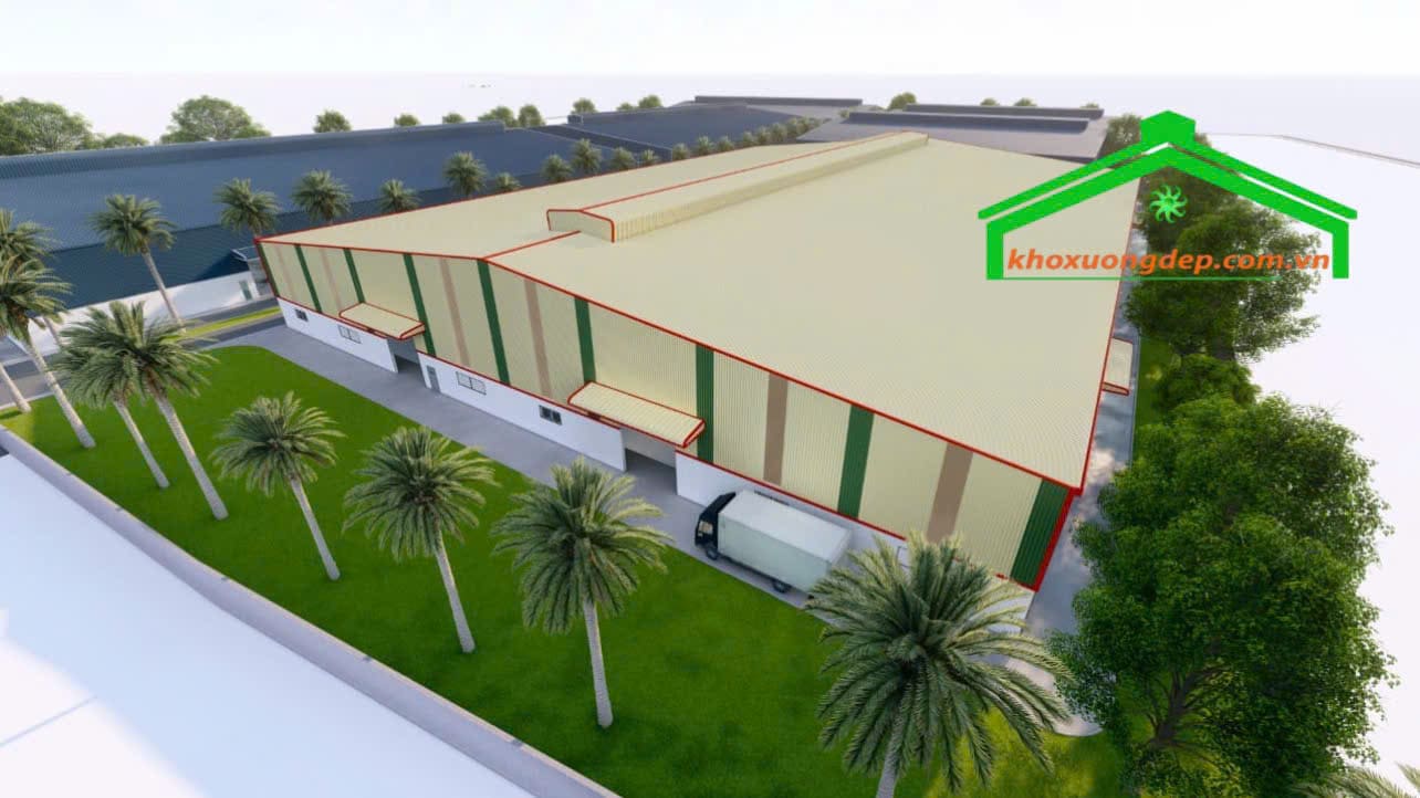 Bán nhà máy làm dệt nhuộm 11000m2 tại khu công nghiệp Tân Kim, Cần Giuộc, Long An