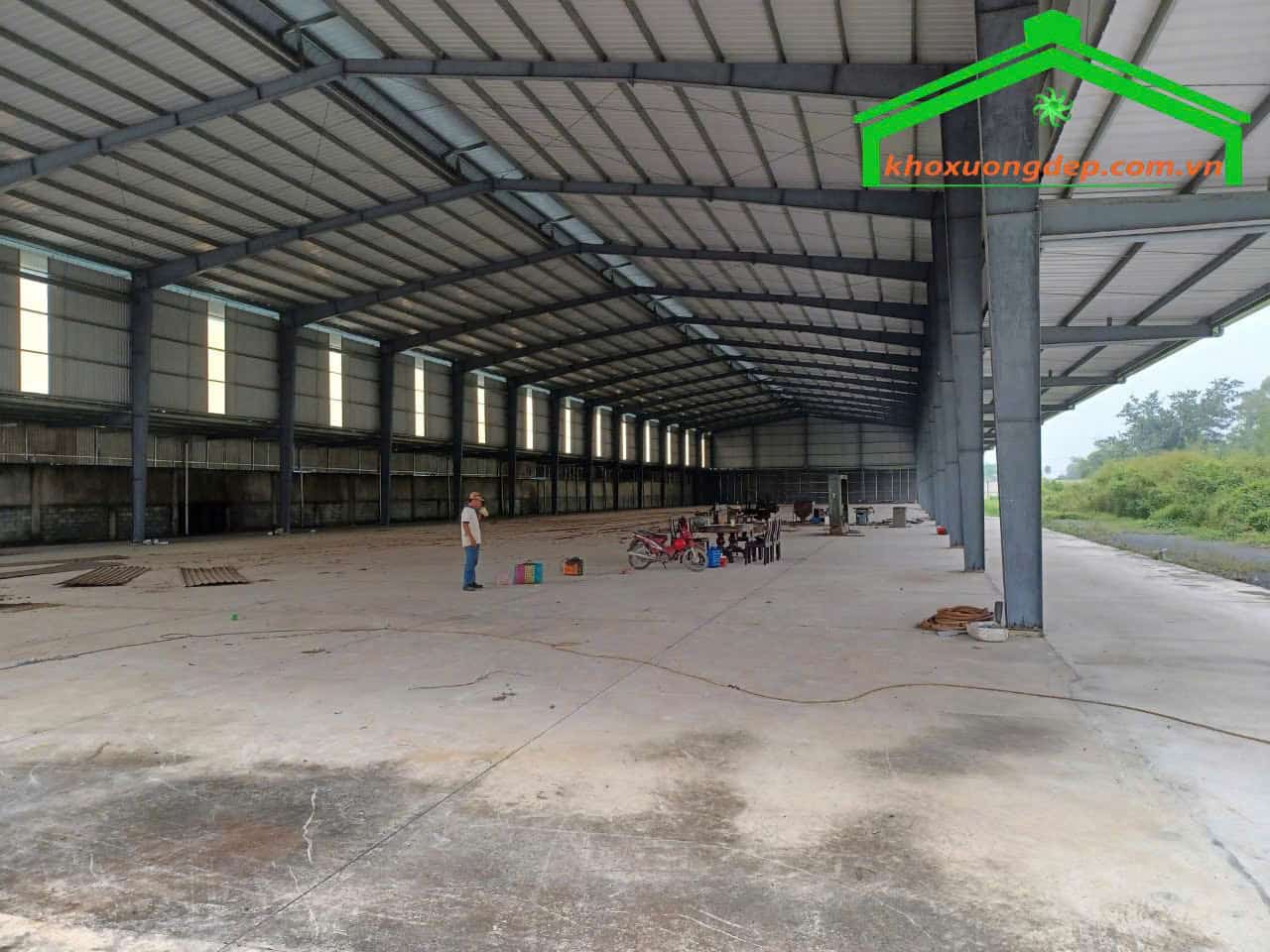 Cho thuê kho xưởng 10000 m2 mặt tiền Trung Lập Hạ, Củ Chi