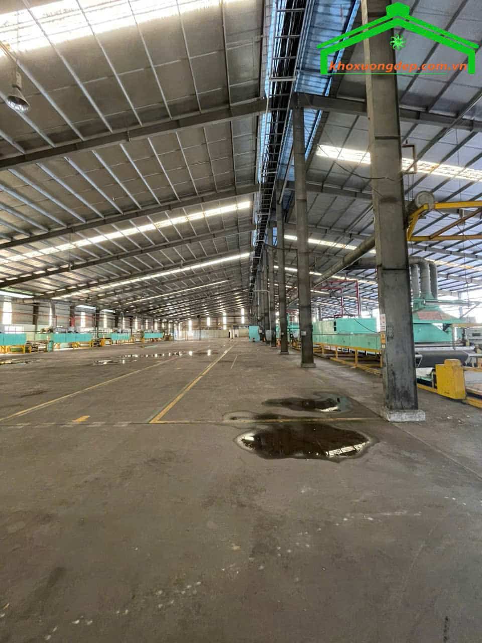 Cho thuê kho xưởng 30000m2 tại Bến Cát, Bình Dương