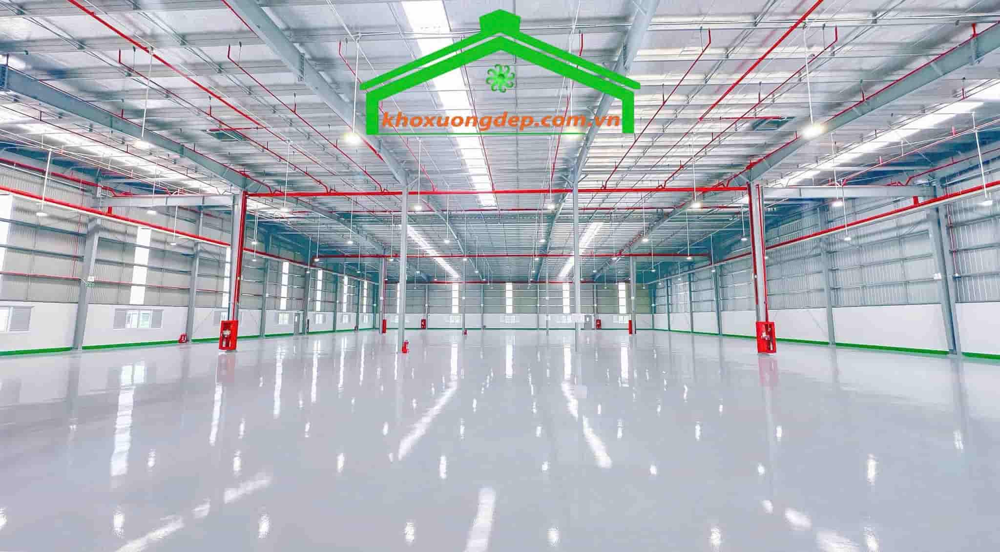 Cho thuê kho xưởng 6600m2 KCN Long Hậu, Cần Giuộc, Long An