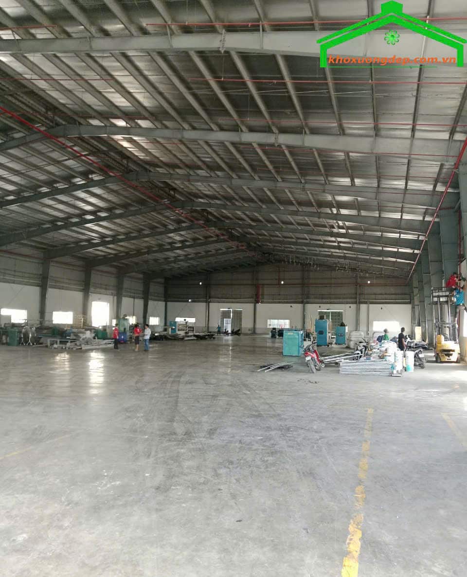 Cho thuê xưởng 5000m2 KCN Hải Sơn, Đức Hoà, Long An.