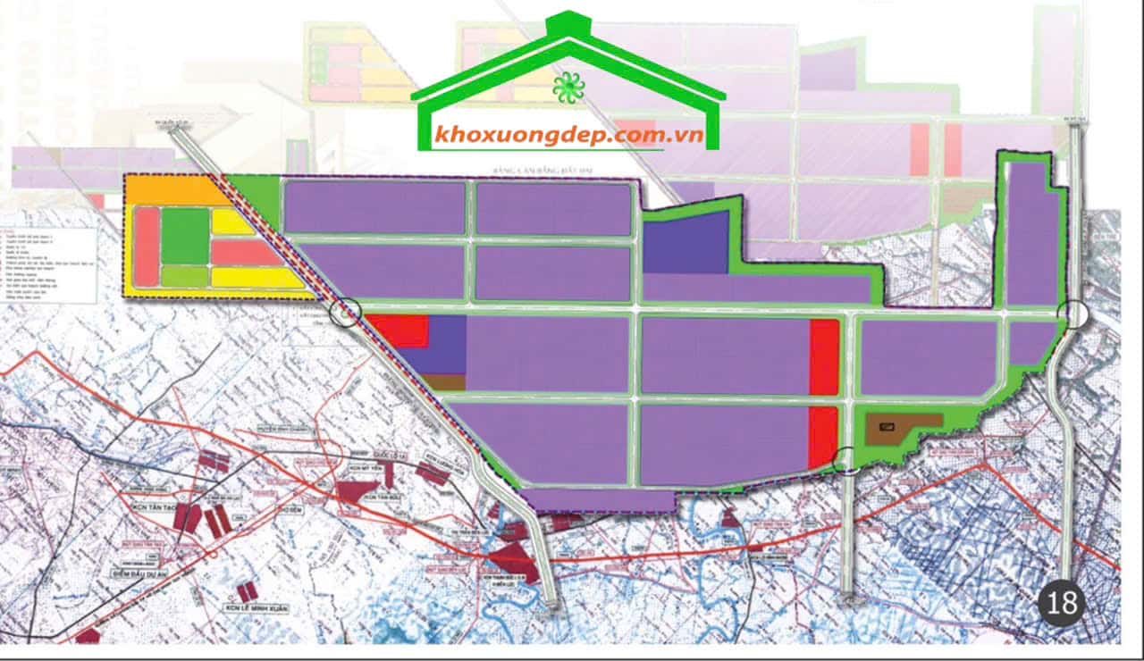 Bản quy hoạch Khu công nghiệp Long Khánh