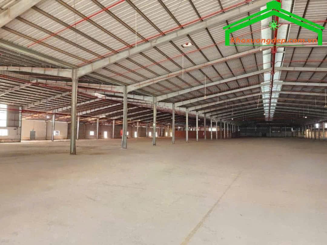 Cho thuê kho xưởng 15000m2 tại Tân Uyên, Bình Dương