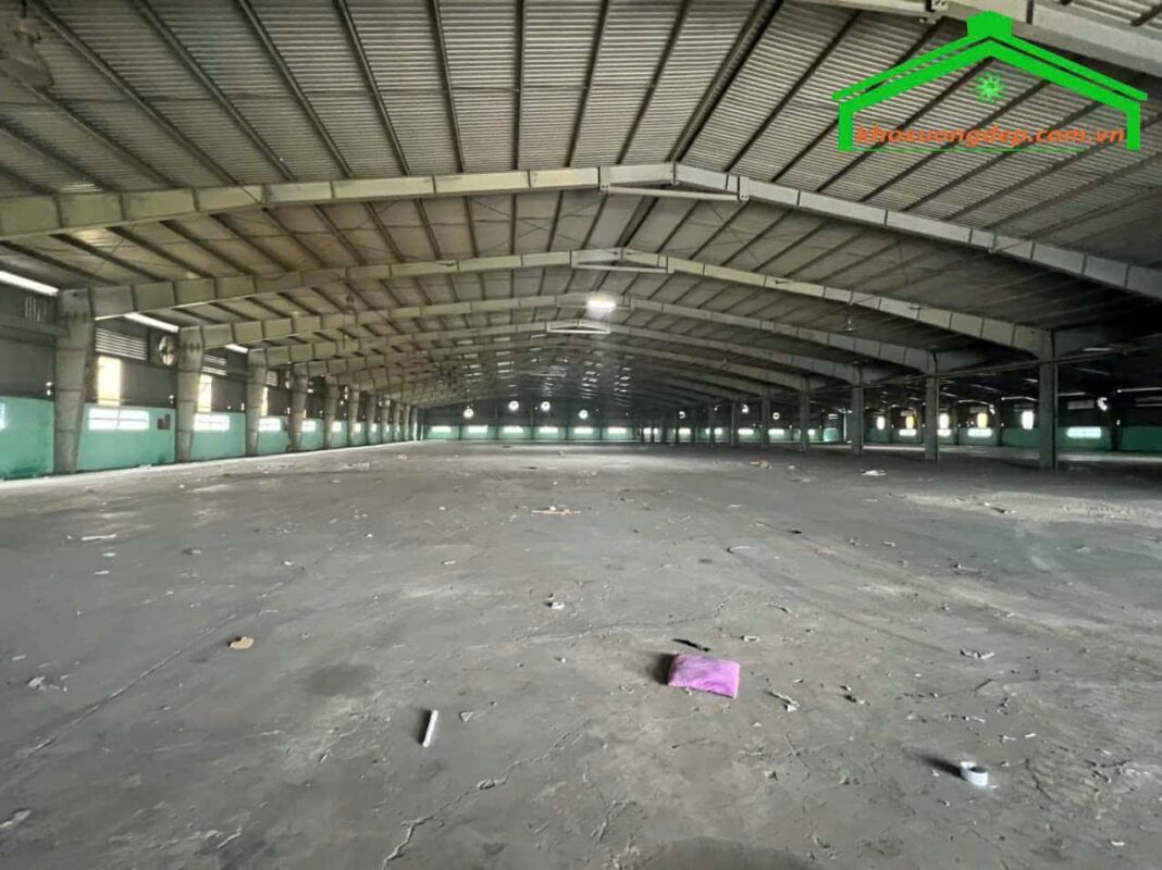 Cho thuê kho xưởng 10000m2 KCN Hải Sơn, Đức Hoà, Long An