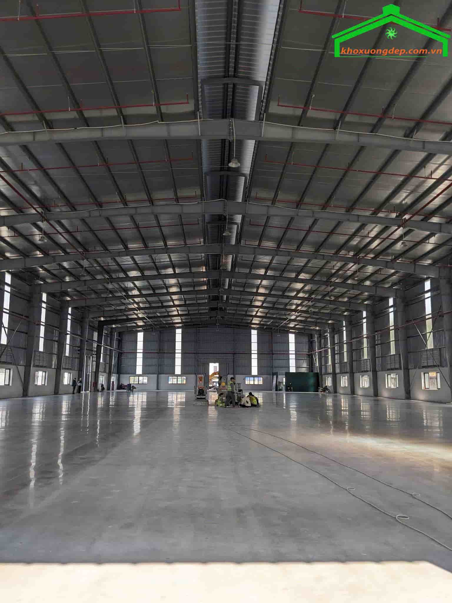 Cho thuê kho xưởng 15600m2 KCN Hải Sơn, Đức Hòa, Long An