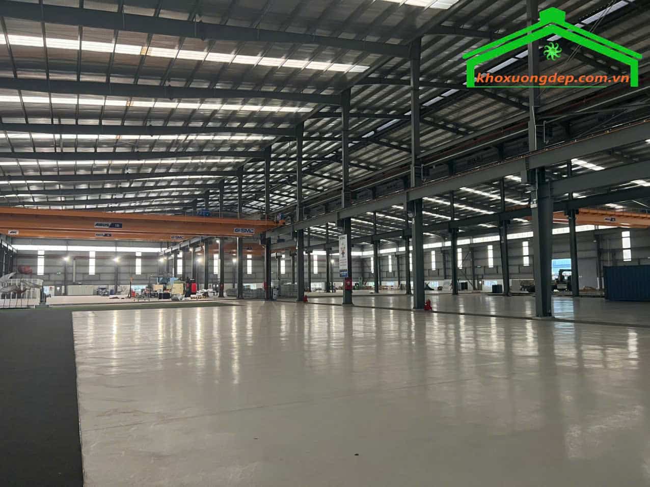 Cho thuê kho xưởng 20000m2 KCN Xuyên Á, Đức Hòa, Long An