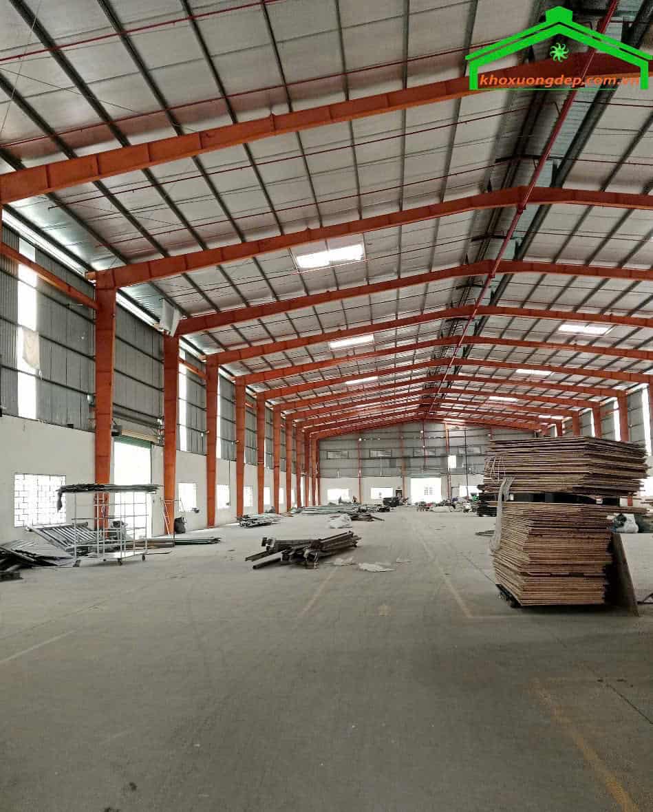 Cho thuê kho xưởng 5000m2 KCN Tân Đô, Đức Hòa, Long An