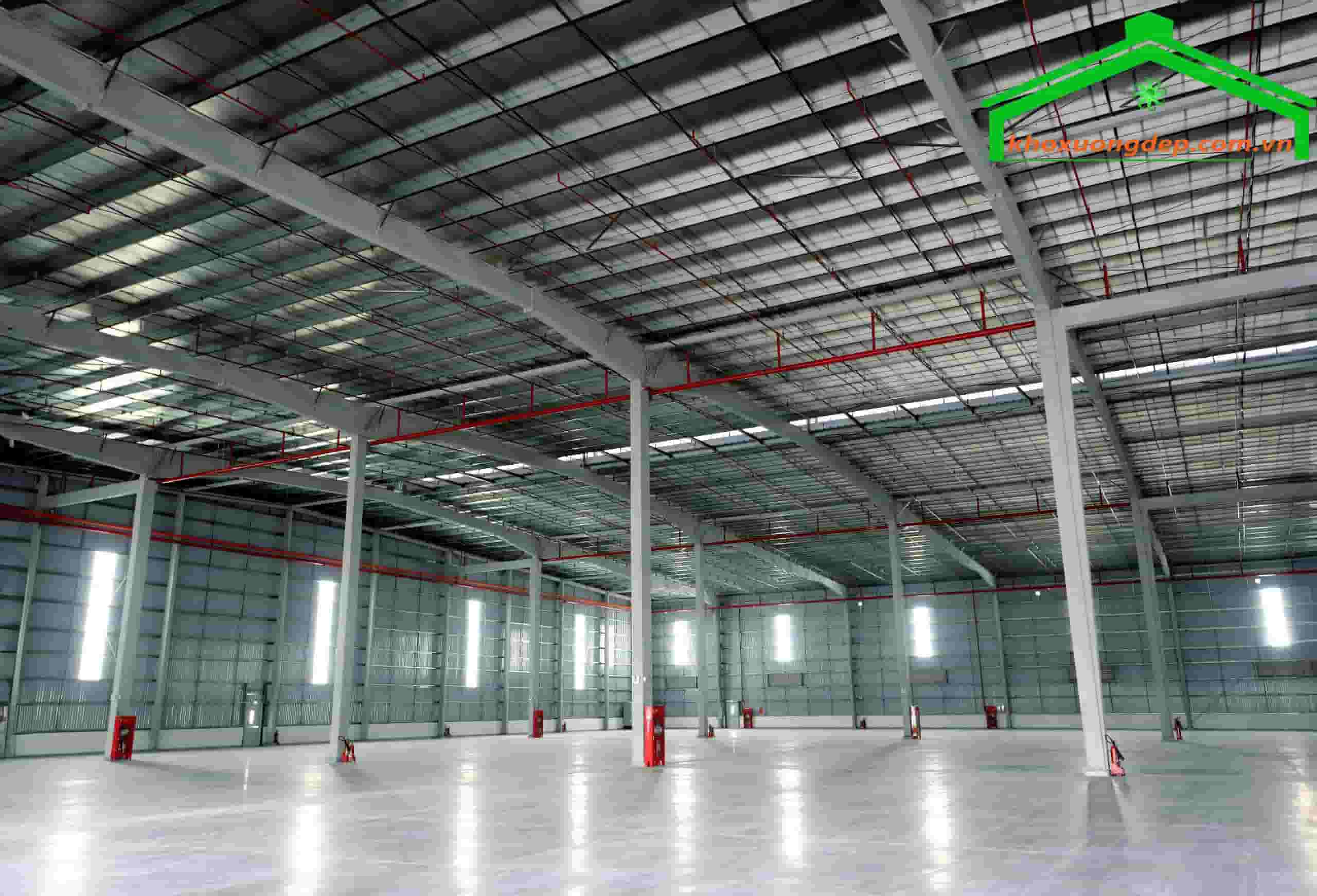 Cho thuê kho xưởng 7000m2 KCN Hải Sơn, Đức Hòa, Long An