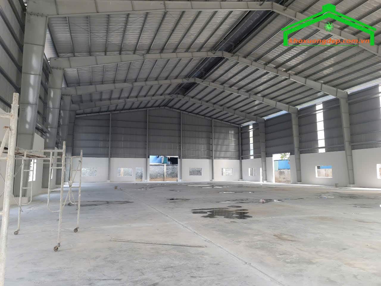 Cho thuê kho xưởng 7000m2 KCN Hải Sơn, Đức Hòa, Long An