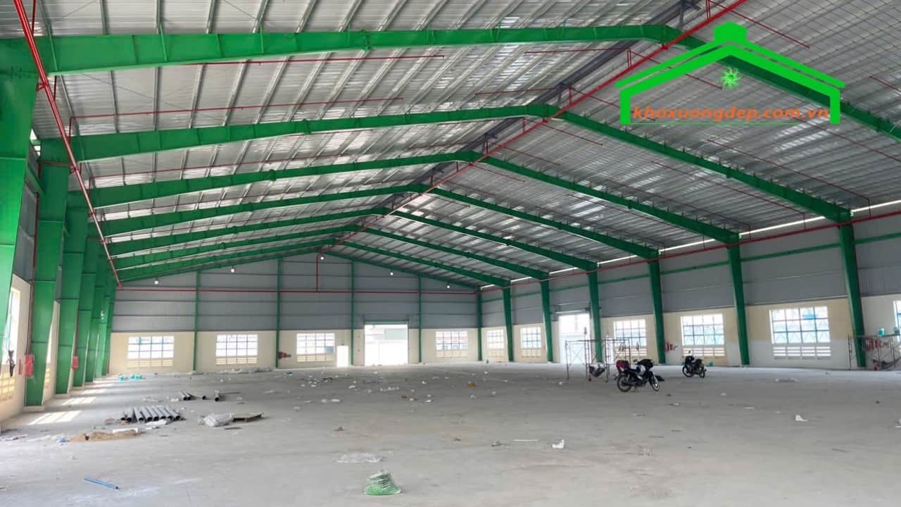 Cho thuê kho xưởng 10.000m2 KCN Hải Sơn, Đức Hòa, Long An