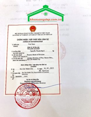 Hồ sơ HPHLS có thể khác nhau tùy thuộc vào loại giấy tờ và yêu cầu của cơ quan có thẩm quyền