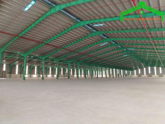 Cho thuê kho xưởng 80000m2 tại Tân Uyên, Bình Dương