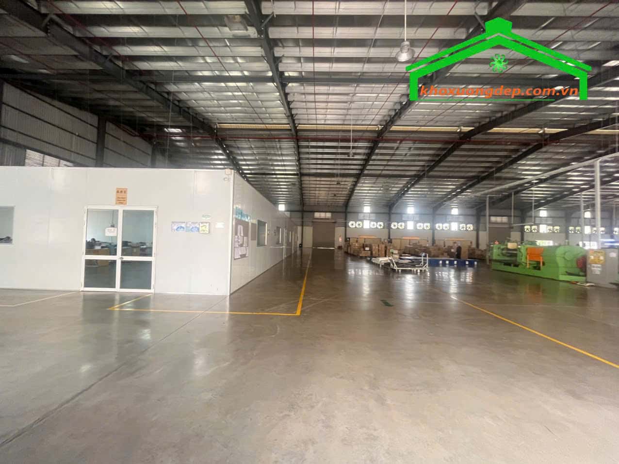 Nhà xưởng bán vị trí đẹp KCN Tân Đô