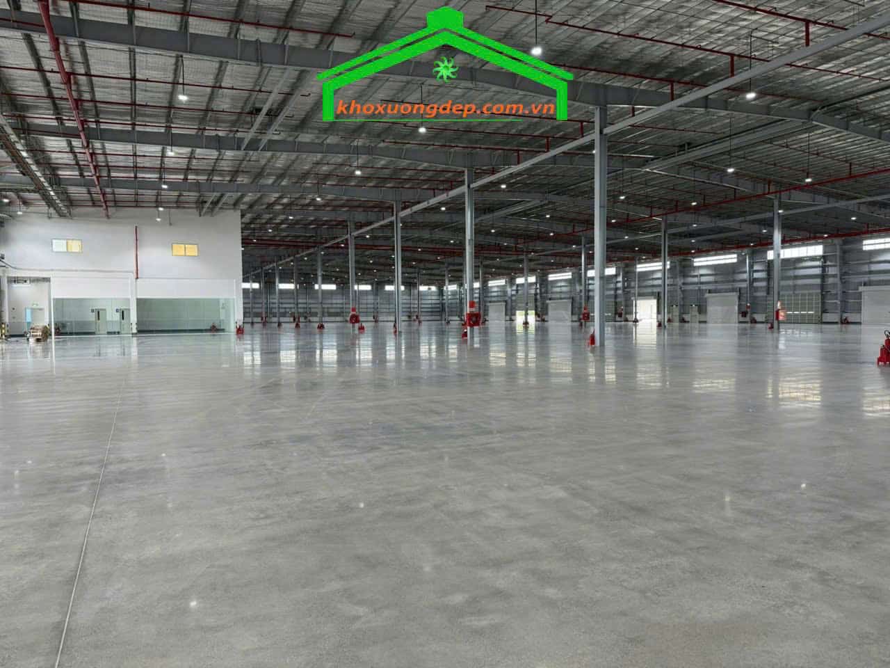Cho thuê kho xưởng 10.016 m2 trong KCN tại Xã Tân Phú, Huyện Đức Hòa, Tỉnh Long An