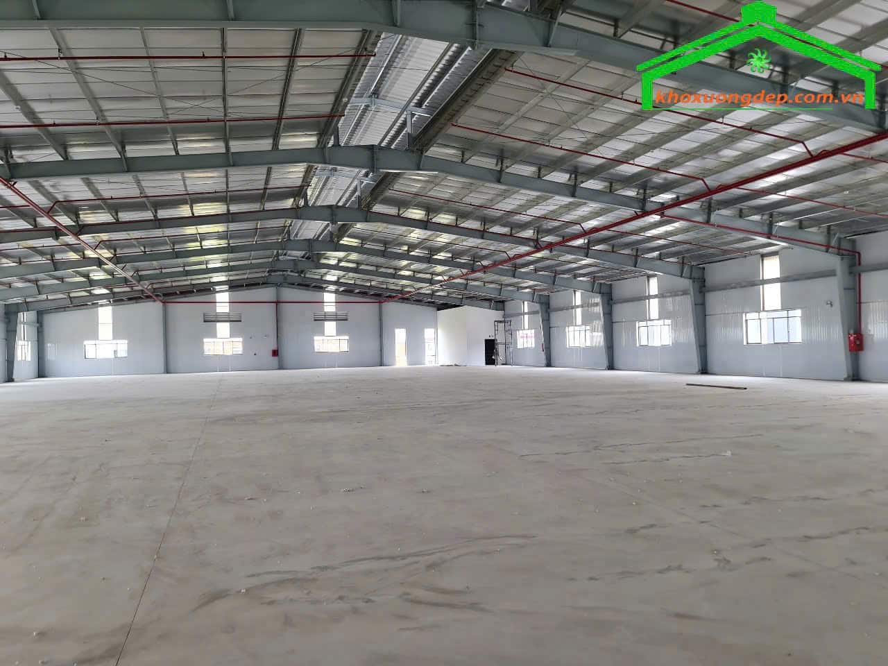 Cho thuê kho xưởng 1320m2 KCN Tây Bắc Củ Chi mới đẹp