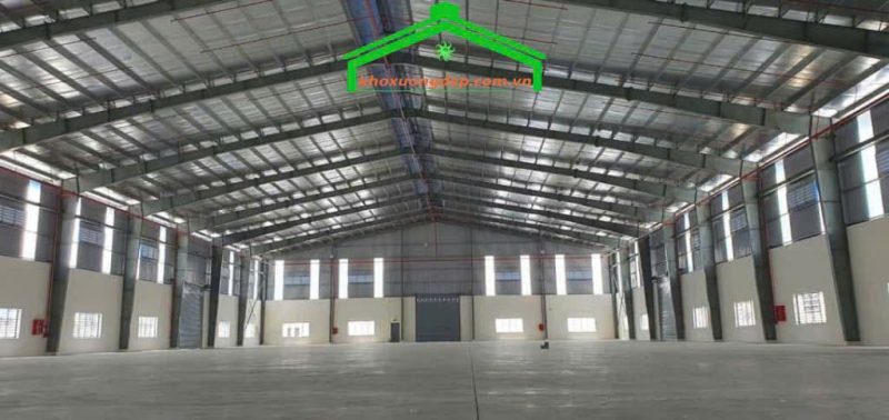 Cho thuê kho xưởng 5000m2 KCN Hải Sơn, Đức Hòa, Long An