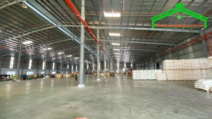Cho thuê kho xưởng 5000m2 KCN Hải Sơn - Tân Đô, Long An