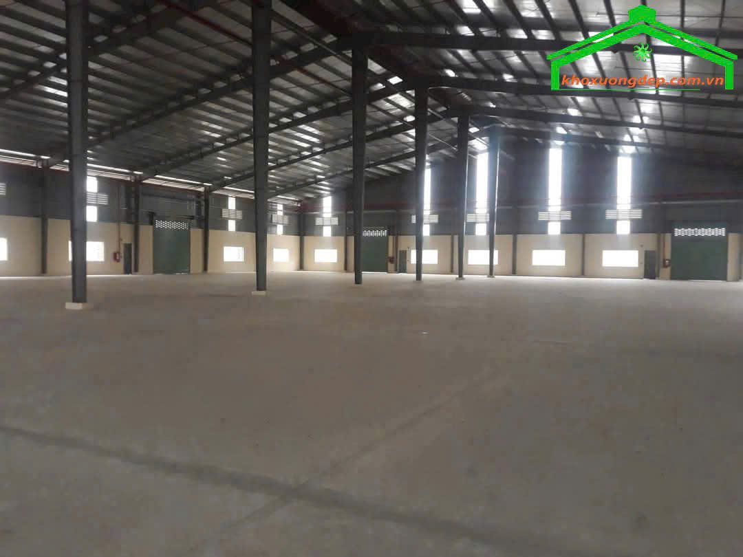 Cho thuê nhà xưởng diện tích 55.000 m² trong KCN Vsip 1, Thuận An, Bình Dương.
