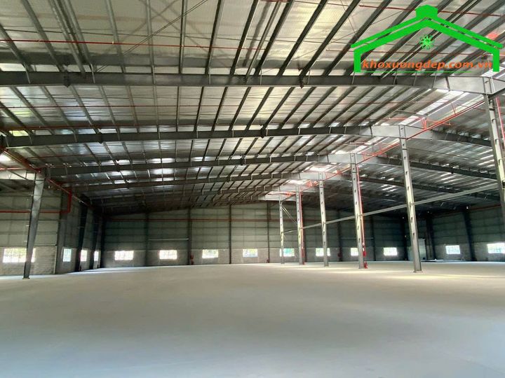 Cho thuê kho xưởng 5500m2 KCN Tân Kim, Cần Giuộc, Long An có pccc đầy đủ