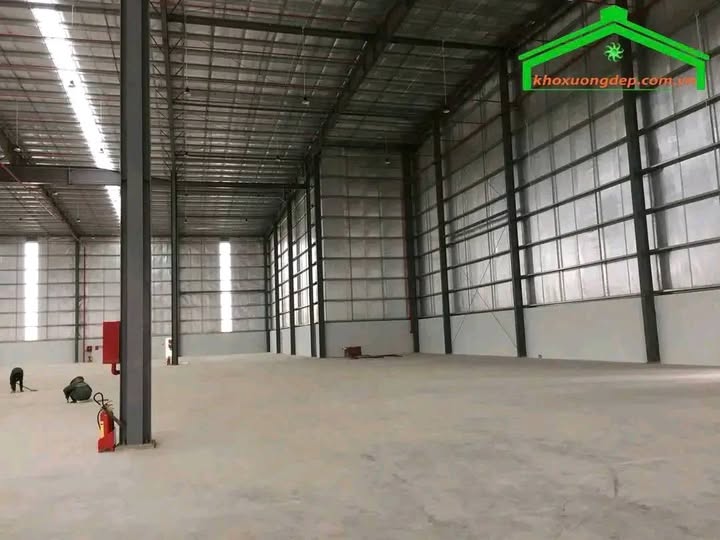 Cho thuê kho xưởng 9076m2 Khu công nghiệp Lộc Giang, Đức Hòa, Long An