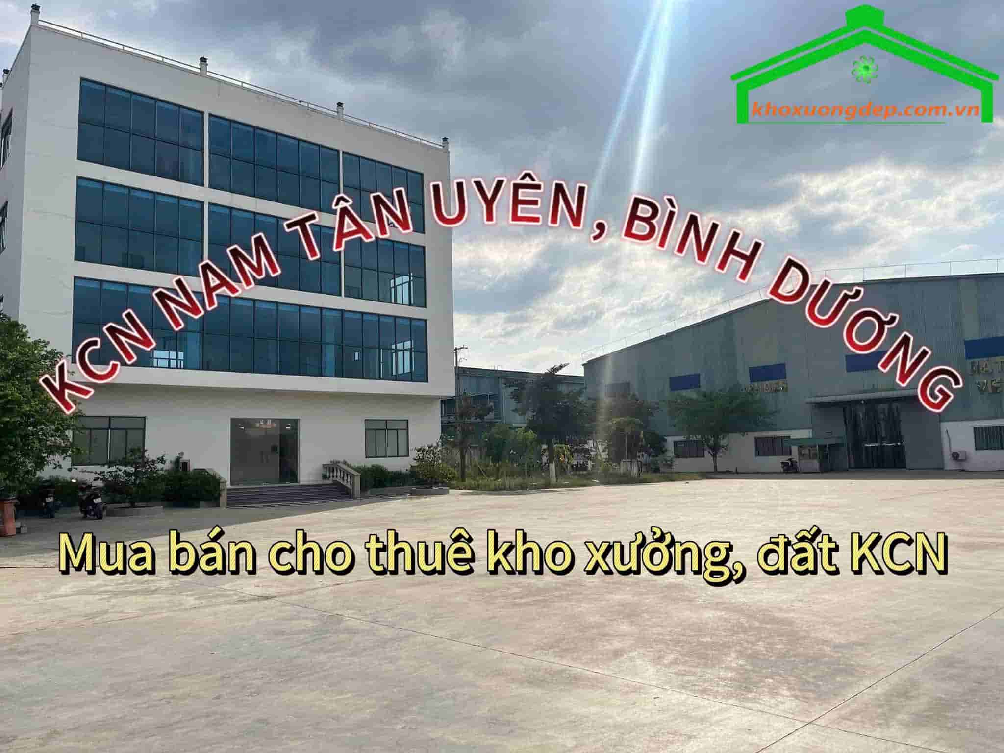 Cho thuê xưởng và mua bán xưởng tại Khu công nghiệp Nam Tân Uyên, Bình Dương