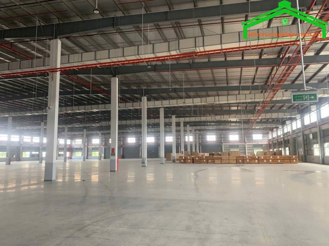 Cho thuê kho xưởng 1334m2 KCN Nhơn Trạch 5, Đồng Nai giá tốt