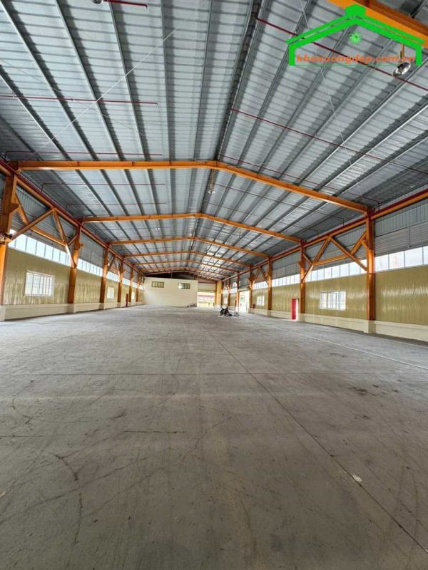 Cho thuê kho xưởng 1086m2 KCN Phúc Long, Bến Lức, Long An