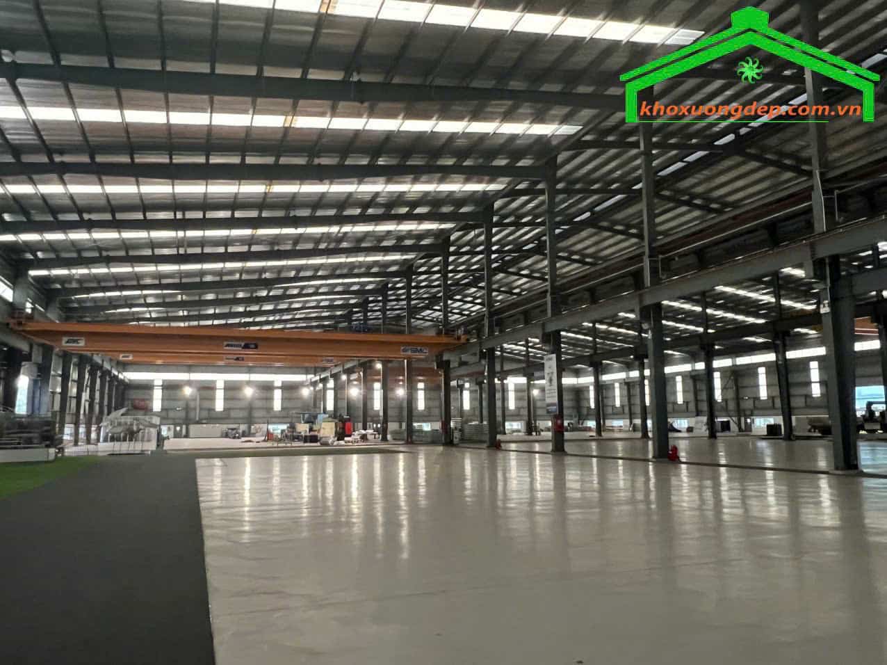 Cho thuê kho xưởng 4000m2 KCN Việt Hương II, Bến Cát, Bình Dương