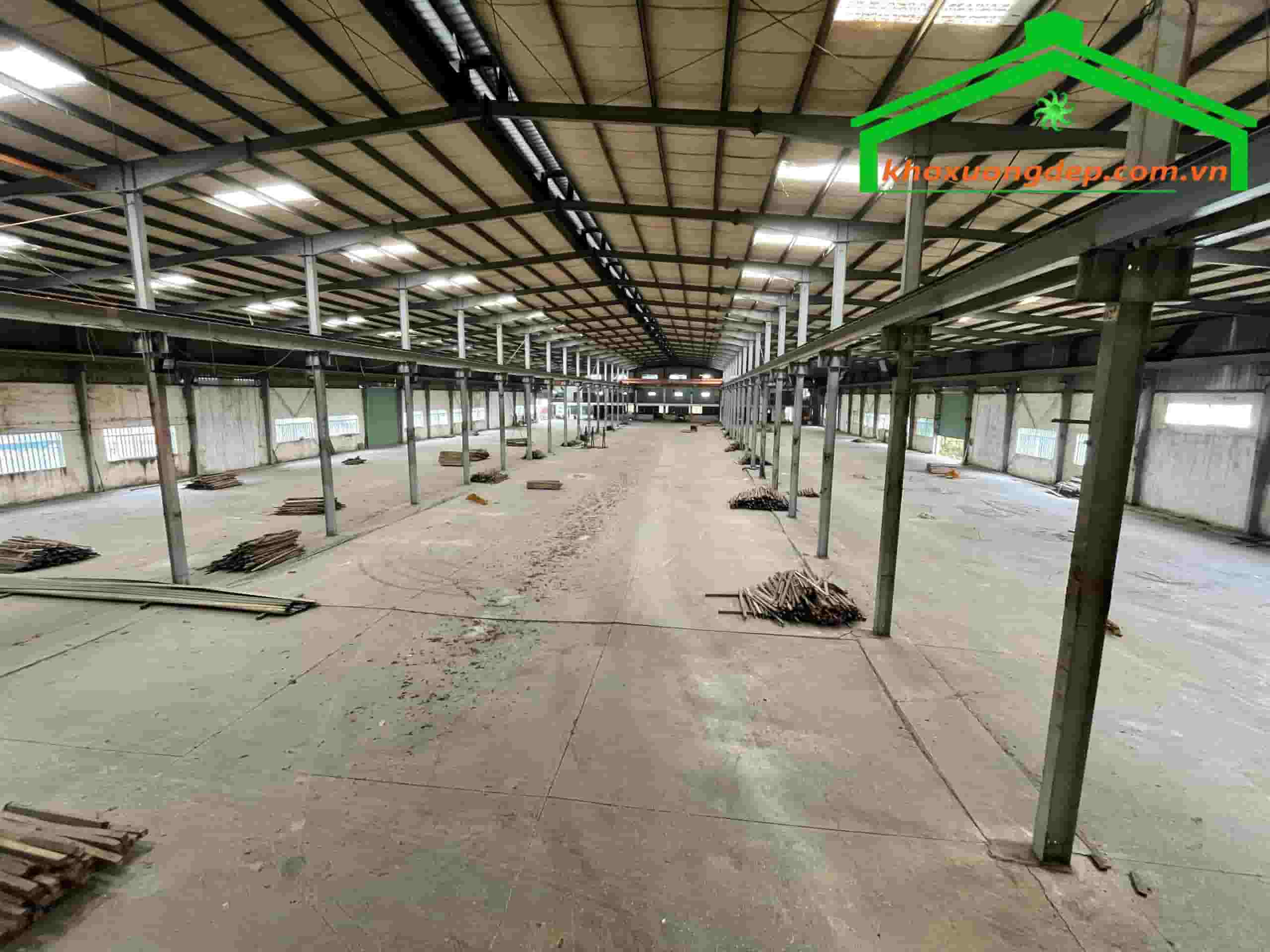 Cho thuê kho xưởng 5000m2 KCN Mỹ Phước II, Thị xã Bến Cát, Bình Dương giá rẻ