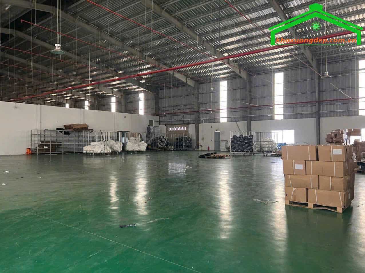 Cho thuê kho xưởng 60.000 m2 trong KCN Long Bình, Biên Hoà, Đồng Nai