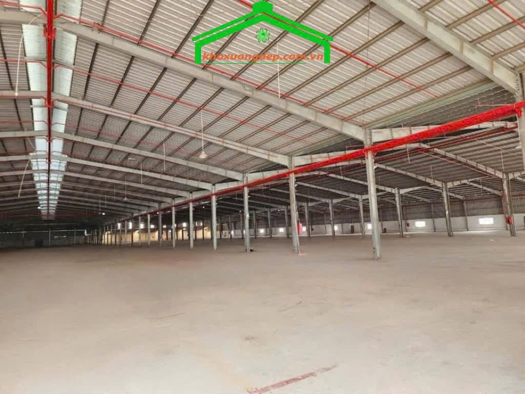 Cho thuê kho xưởng 9000m2 KCN Nam Thuận, Long An