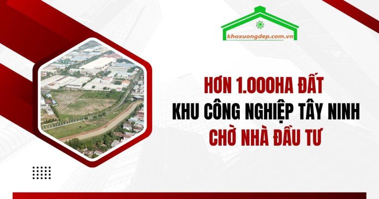 Hơn 1.000ha đất khu công nghiệp Tây Ninh chờ đón những dự án lớn, khẳng định vị thế mới của tỉnh sau khi sáp nhập toàn bộ địa giới Long An.
