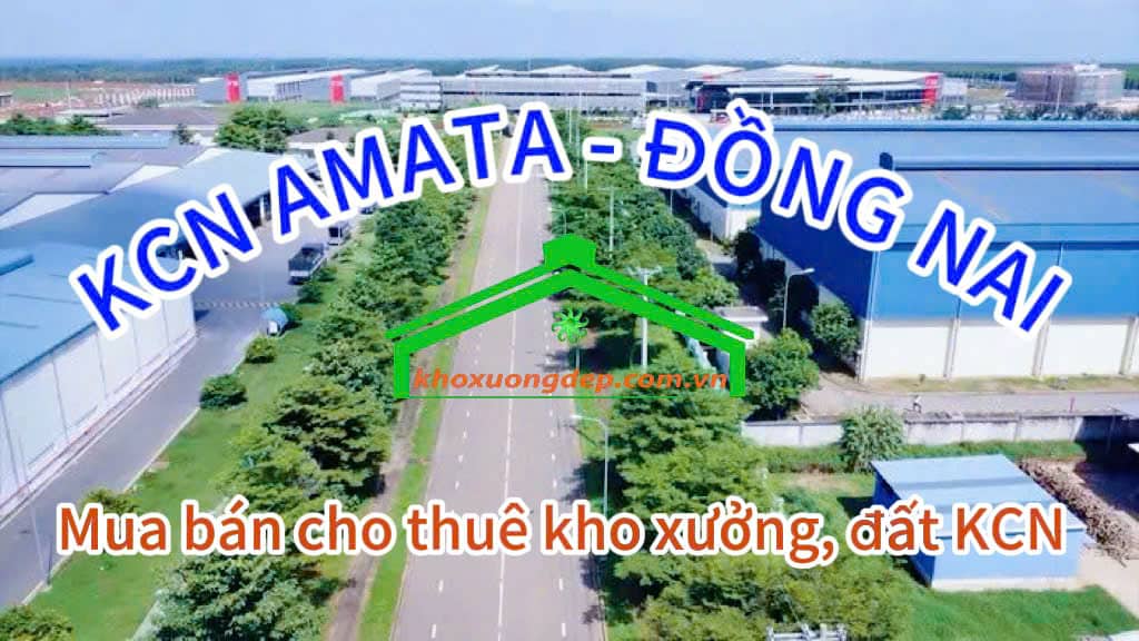 Cho thuê xưởng và mua bán xưởng tại Khu công nghiệp Amata, Đồng Nai