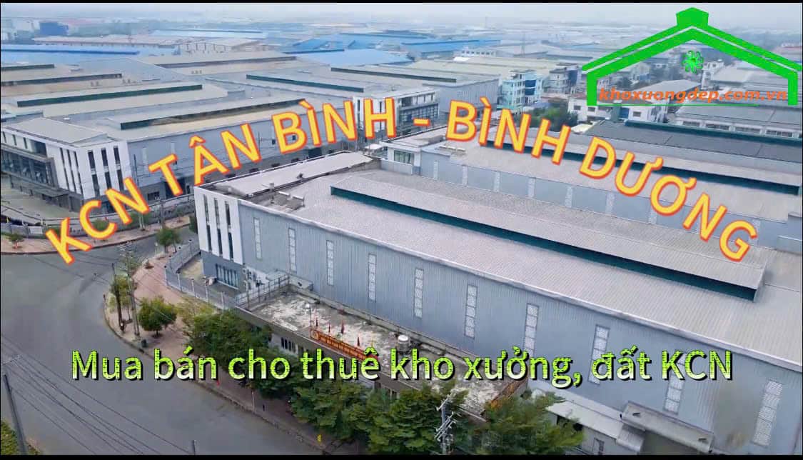 Cho thuê xưởng và mua bán xưởng tại Khu công nghiệp Tân Bình, Bình Dương