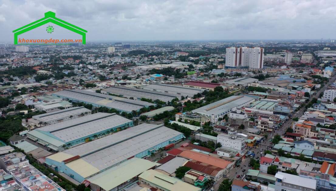 Khu công nghiệp Bình Đường – KCN lâu đời nằm giữa khu dân cư đông đúc, đang được TP.HCM lên kế hoạch di dời sau sáp nhập để tái phát triển đô thị.