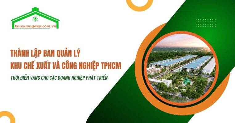 Ban Quản lý các Khu chế xuất và công nghiệp TPHCM mới ra mắt, mở ra kỷ nguyên phát triển đột phá. 