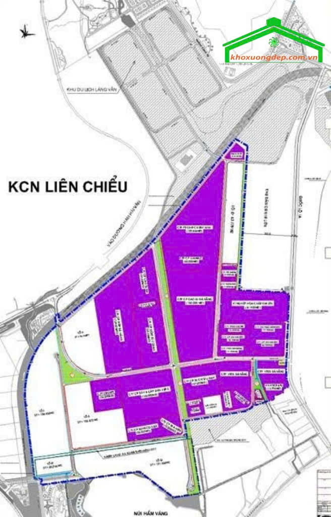 Sơ đồ quy hoạch KCN Liên Chiểu