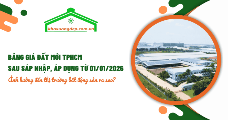 Bảng giá đất mới TPHCM có hiệu lực từ 1/1/2026. Đây là cơ hội hay thách thức cho các doanh nghiệp và nhà đầu tư?