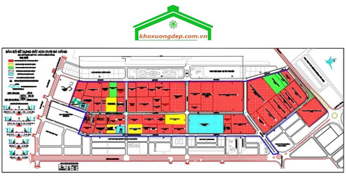 Sơ đồ quy hoạch chi tiết KCN Dịch vụ thủy sản Đà Nẵng – vị trí thuận lợi, hạ tầng đồng bộ