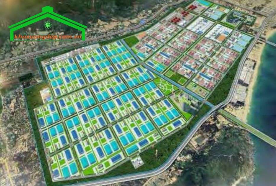 Hình phối cảnh mô phỏng Dự án Khu công nghiệp Phù Mỹ