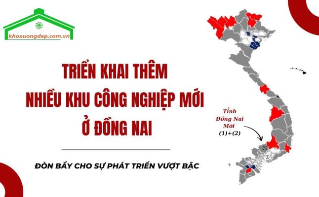 Nhiều khu công nghiệp mới Đồng Nai đang hình thành, mở ra kỷ nguyên phát triển mới đầy hứa hẹn cho khu vực kinh tế trọng điểm phía Nam.