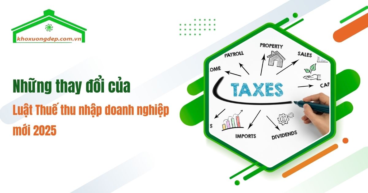 Cập nhật Luật Thuế thu nhập doanh nghiệp mới 2025 với nhiều thay đổi quan trọng về miễn giảm thuế và cách đánh thuế doanh nghiệp.