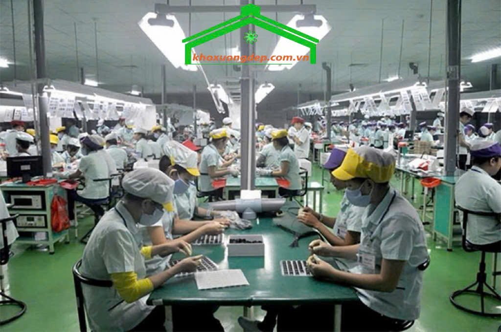 Danh sách các nghành nghề trong Cụm công nghiệp Tây Bắc Đức Hòa Đông