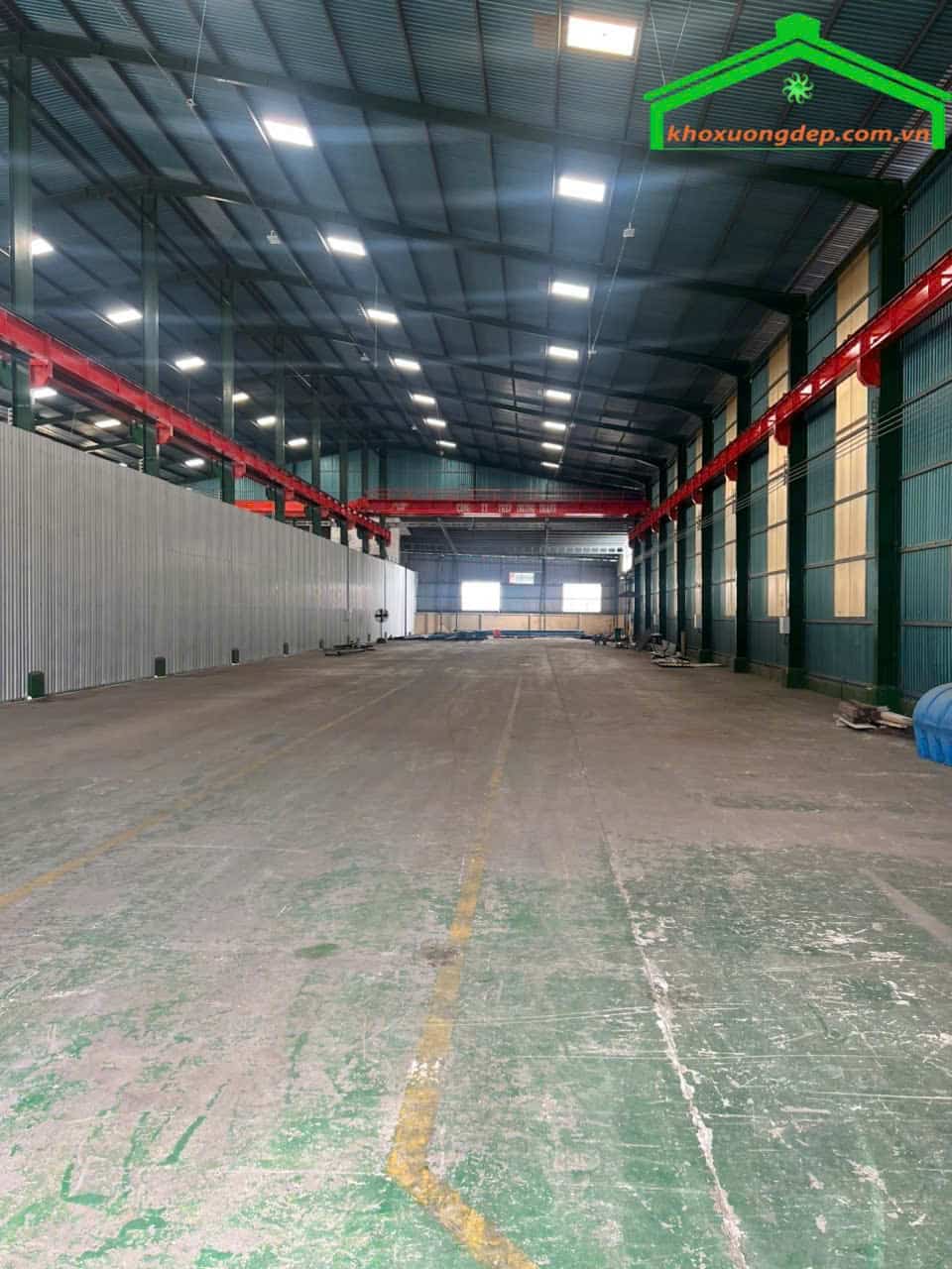 Cho thuê kho xưởng mặt tiền 1200m2 Tân Tạo, Bình Tân